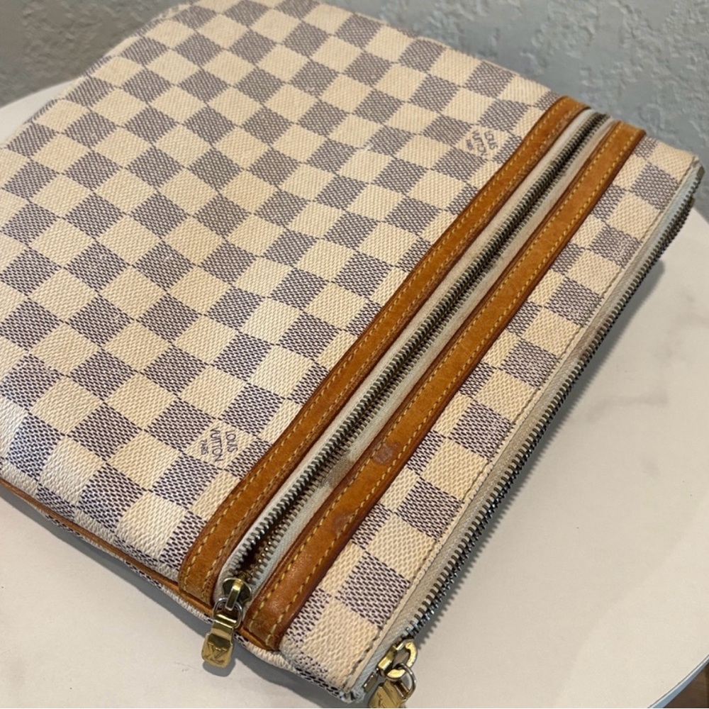 Louis Vuitton Azur Bosphore White Damier Crossbody Bag - Picture 14 of 15